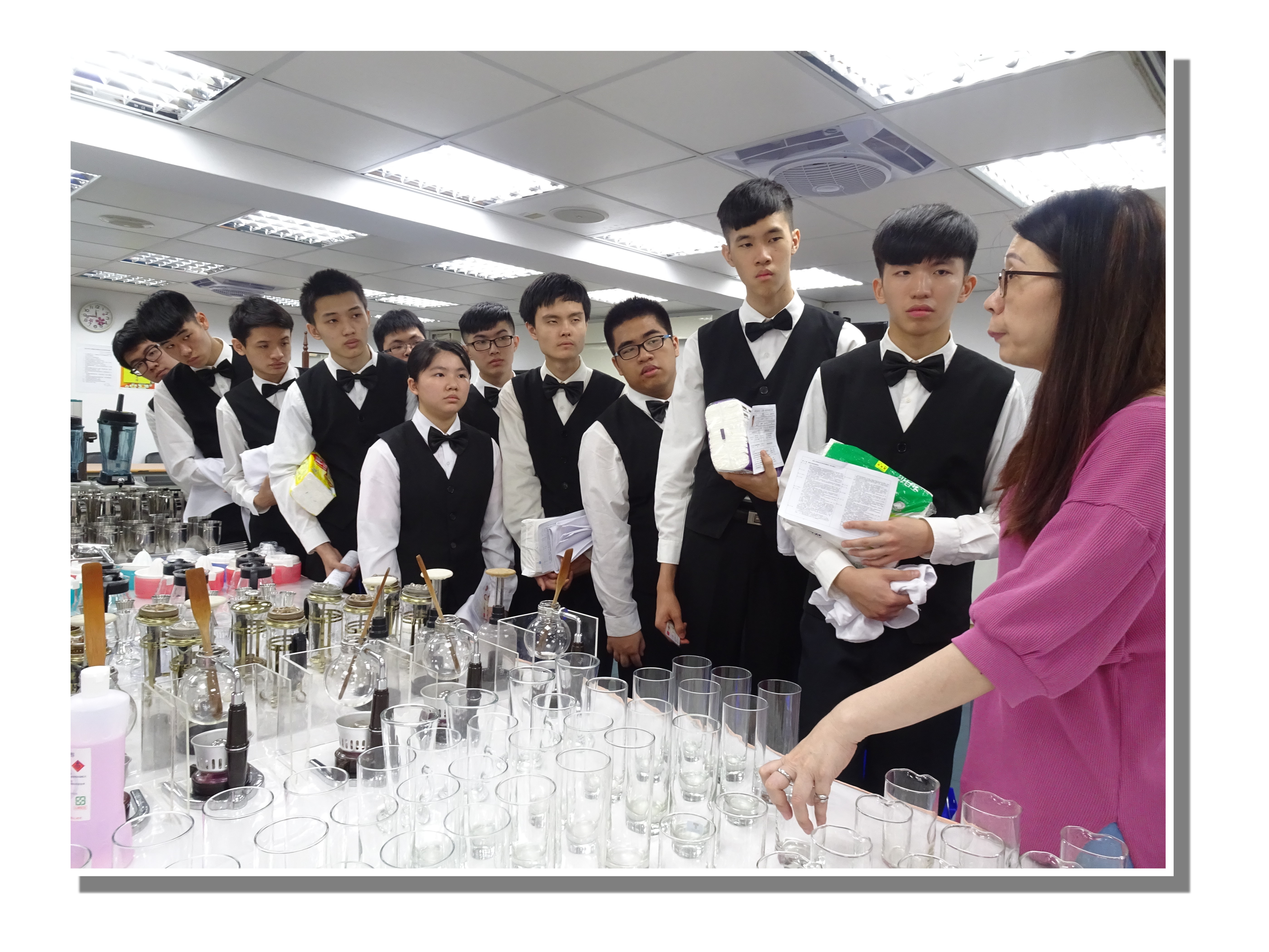 甜美的飲料調製課程